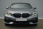 BMW 1 Serie 5-deurs 118i High Executive Sport Line Hifi / Pa, Auto's, BMW, Te koop, Zilver of Grijs, Benzine, Hatchback