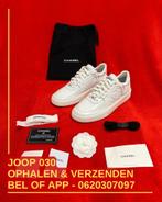 Chanel “23A” sneakers dames kalfsleer wit maat 39 nieuw, Ophalen of Verzenden, Nieuw, Wit