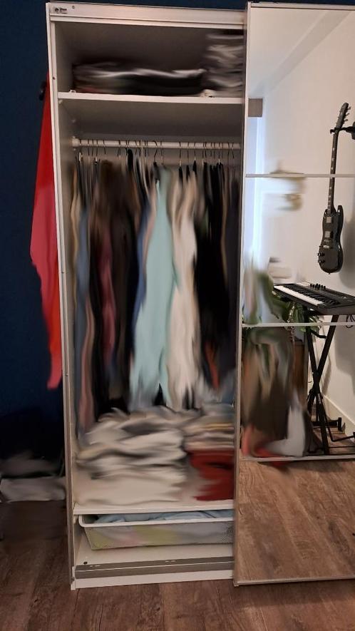 3x Ikea Pax kledingkast met Hasvik schuifdeuren, Huis en Inrichting, Kasten | Kledingkasten, Zo goed als nieuw, 200 cm of meer