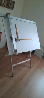 Tekentafel 80 x 120 cm, Ophalen, Gebruikt, Minder dan 130 cm