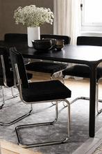 Zuiver Ridge zwarte stoel, Zwart, Nieuw, Ophalen of Verzenden, Stof