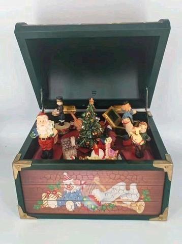 Past Times vrolijke Muziekdoos met beweging - Nieuwstaat! beschikbaar voor biedingen