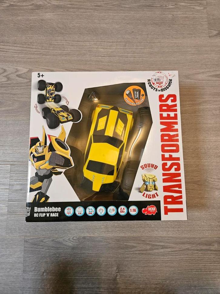 Transformers RC Flip N Race - Nieuw in Doos!, Kinderen en Baby's, Speelgoed | Speelgoedvoertuigen, Nieuw, Afstandsbediening, Ophalen of Verzenden