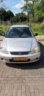 Honda Civic 1.4 I City 2001 Grijs, Auto's, Honda, Voorwielaandrijving, 4 cilinders, 1396 cc, Origineel Nederlands
