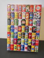 Puzzel Soda cans (soda blikjes) nieuw, Ophalen of Verzenden, 500 t/m 1500 stukjes, Nieuw, Legpuzzel