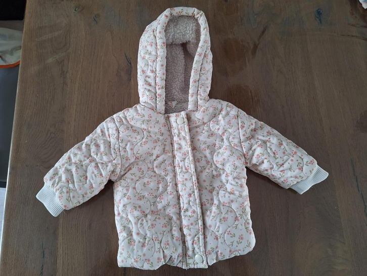 Winterjas meisjes maat 68, Kinderen en Baby's, Babykleding | Maat 68, Zo goed als nieuw, Meisje, Jasje, Ophalen