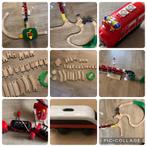 Houten Treinbaan Set, Ophalen of Verzenden, Gebruikt, Jongen of Meisje