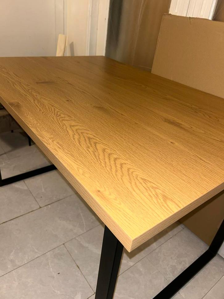 Mooie eikenhouten eettafel, Huis en Inrichting, Tafels | Eettafels, Nieuw, 100 tot 150 cm, 150 tot 200 cm, Vier personen, Rechthoekig