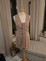 Elegante Elisabetta Franchi jurk, Kleding | Dames, Elisabetta Franchi, Beige, Ophalen of Verzenden, Zo goed als nieuw
