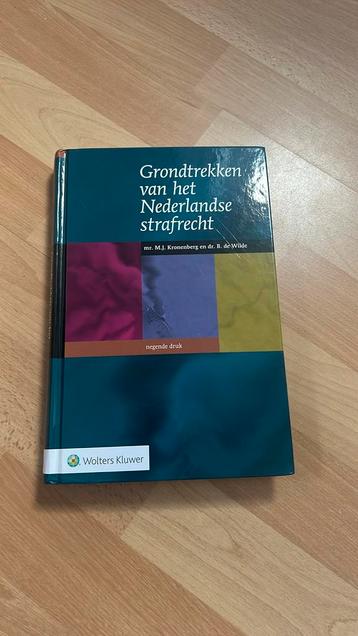 Grondtrekken van het Nederlandse strafrecht beschikbaar voor biedingen