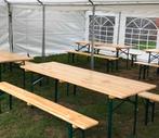 Biertafel met Bankje -Te Huur én Te Koop–Stevig & Gezellig!, Ophalen, Nieuw