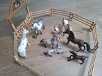 Horse schleich horse club paddock met paarden en veulens, Ophalen of Verzenden, Zo goed als nieuw