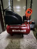 Compressor einhell, Doe-het-zelf en Verbouw, Compressors, Ophalen, 6 tot 10 bar, Zo goed als nieuw, Minder dan 200 liter/min