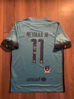 Gesigneerd shirt neymar jr Beckett COA, Ophalen of Verzenden, Zo goed als nieuw, Shirt
