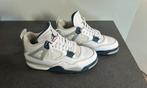 Air Jordan 4 Midnight Navy maat 42, Air Jordan, Ophalen of Verzenden, Zo goed als nieuw, Wit