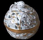 Herend wit-goud juwelendoosje, Antiek en Kunst, Antiek | Porselein, Ophalen of Verzenden