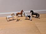 5 schleich paarden, Verzamelen, Dierenverzamelingen, Ophalen of Verzenden, Gebruikt, Overige soorten, Beeldje of Figuurtje