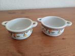 Koffietijd servies schaaltjes ( souffle), Ophalen of Verzenden