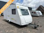 Sterckeman Starlett 420 CP bj.2004 met voortent en boiler, Sterckeman, 750 - 1000 kg, Vast bed, Kachel