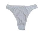 Katoenen String Wit One Size (276), Nicolle_Lingerie, Ophalen of Verzenden, Wit, String