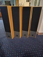 Luidsprekers 4 stuks 120 watt, Ophalen, 120 watt of meer, Front, Rear of Stereo speakers, Overige merken