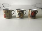 3x Monopoli Italy bekers Art Nouveau Jugendstil, Huis en Inrichting, Keuken | Servies, Ophalen of Verzenden, Zo goed als nieuw