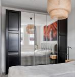 Deuren pax kast: 3x spiegeldeur en 2x zwarte deur, Ophalen of Verzenden, Zo goed als nieuw, Eenpersoons