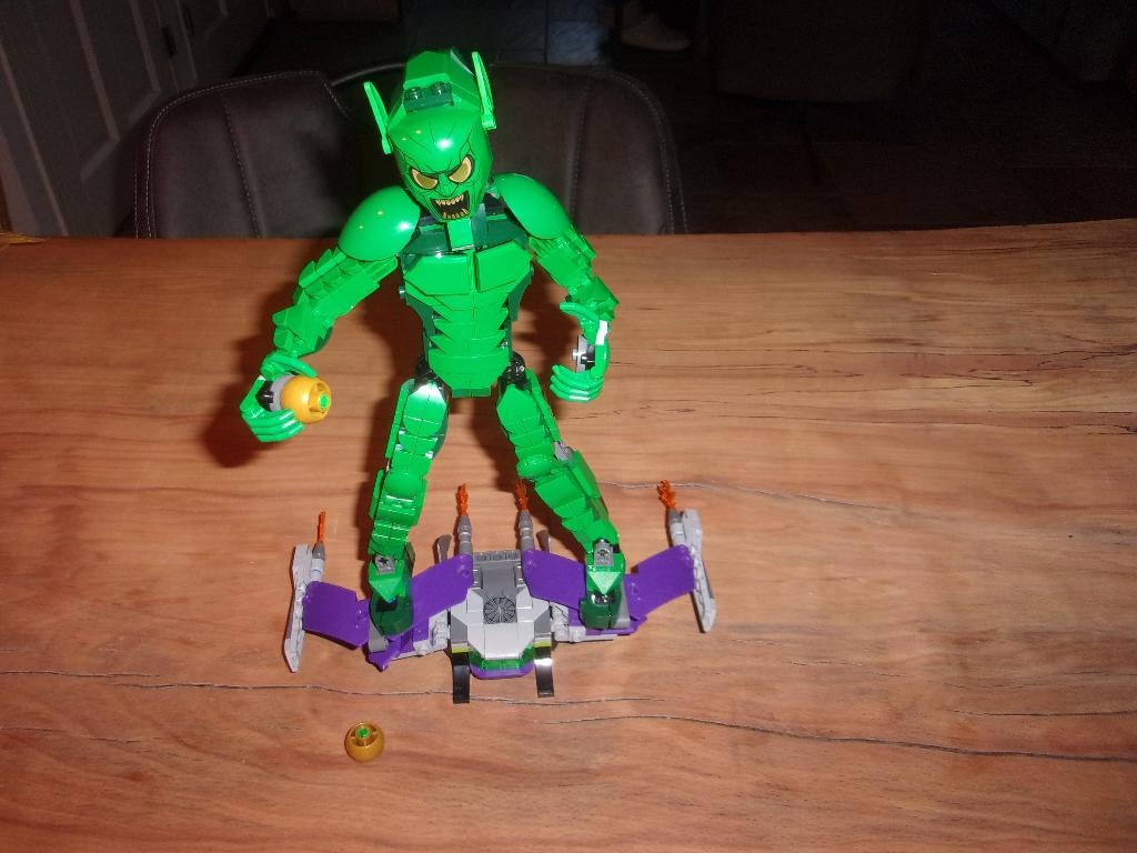 Lego Super Heroes  76284-1 Green Goblin Construction Fig (2), Ophalen of Verzenden, Gebruikt, Complete set, Lego
