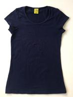 More than a fling biologisch blauw t-shirt S zgan, Maat 38/40 (M), Blauw, Ophalen of Verzenden, Zo goed als nieuw