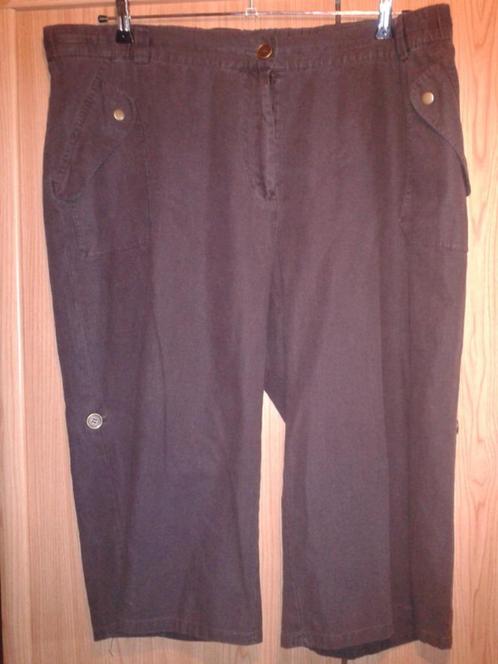 NIEUW! Chique Bruine Broek Maat 54 Merk No Secret, Kleding | Dames, Grote Maten, Nieuw, Broek of Spijkerbroek, Bruin, Verzenden