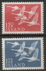 Europa meeloper IJsland 1956 MiNr. 312-313 postfris Norden, Postzegels en Munten, Postzegels | Europa | Scandinavië, IJsland, Verzenden