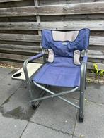 Campingstoel met tafeltje, Ophalen, Zo goed als nieuw, Campingstoel