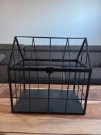 Zwart metalen kweekkasje - 40x25x40 cm, Tuin en Terras, Kweekspullen, Ophalen, Kweekkast