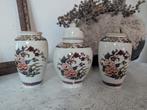 Oude chinese gemberpot en twee vaasjes, Antiek en Kunst, Antiek | Porselein, Ophalen of Verzenden