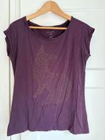 Bamboe shirt van Paala. Donkerrood, aubergine kleur, Maat 46/48 (XL) of groter, Ophalen of Verzenden, Zo goed als nieuw, Korte mouw