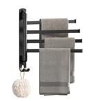 Handdoekrek 4-laags zwart nieuw te koop, Ophalen of Verzenden, Nieuw, Overige typen