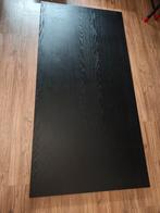 Ikea Idasen Bureaublad 160x80 zwart, Ophalen, Zo goed als nieuw