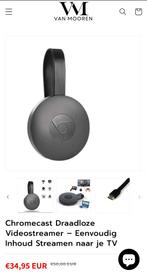 Chromecast Draadloze Videostreamer, Ophalen of Verzenden, Zo goed als nieuw