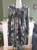 Sylver schitterende grijs bruine jurk 40 M gratis verzenden, Kleding | Dames, Jurken, Maat 38/40 (M), Sylver, Verzenden, Zo goed als nieuw