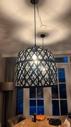 Bamboe zwarte hang lamp, Huis en Inrichting, Lampen | Hanglampen, Ophalen of Verzenden, Minder dan 50 cm, Hout, Landelijk