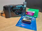 Ricoh FF-9 met nieuwe batterij en filmrolletje, Ophalen of Verzenden, Gebruikt, Compact, Overige Merken
