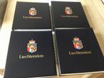 Liechtenstein in 4 albums van het begin t/m 2021 compleet, Postzegels en Munten, Ophalen of Verzenden, Buitenland