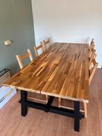 IKEA SKOGSTA eettafel, Huis en Inrichting, Tafels | Eettafels, Ophalen, Gebruikt, 200 cm of meer, 50 tot 100 cm