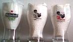 3x Heineken bier stapelglas Jazz in the woods 1988 en1989 Ap, Verzenden, Nieuw, Overige merken