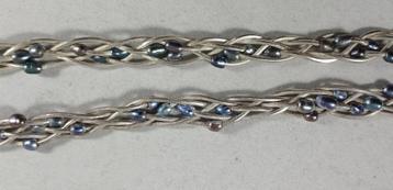 Zilveren armband & collier 23cm 40cm 925 zilver beschikbaar voor biedingen