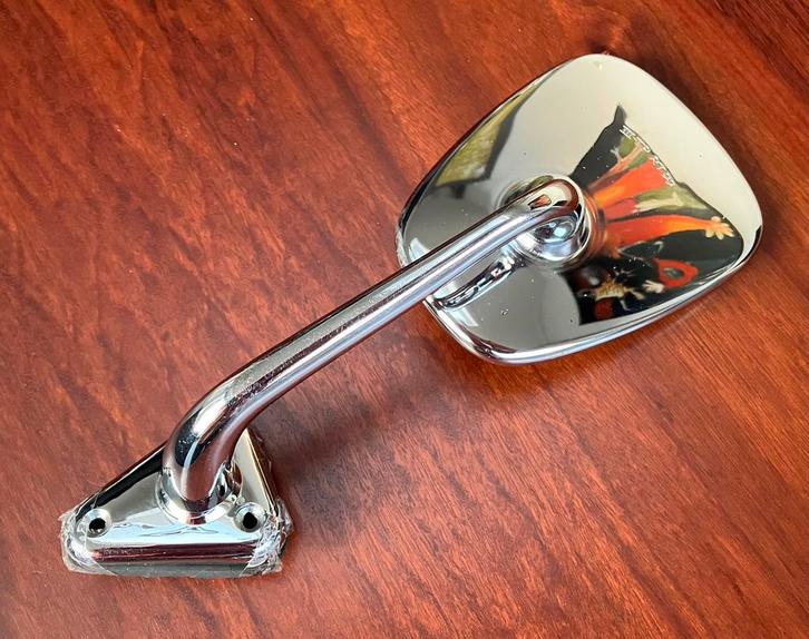 Chrome oldtimer spiegel Fiat 600 500, Auto diversen, Auto-accessoires, Zo goed als nieuw, Ophalen of Verzenden