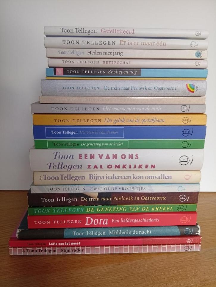Toon Tellegen - Diverse boeken, Boeken, Literatuur, Zo goed als nieuw, Nederland, Ophalen of Verzenden