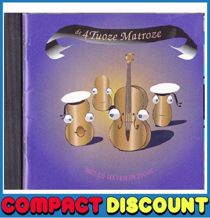 CD 4Tuoze Matroze - Met de Haven in Zicht / Cees Koldijk, Cd's en Dvd's, Cd's | Nederlandstalig, Overige genres, Ophalen of Verzenden