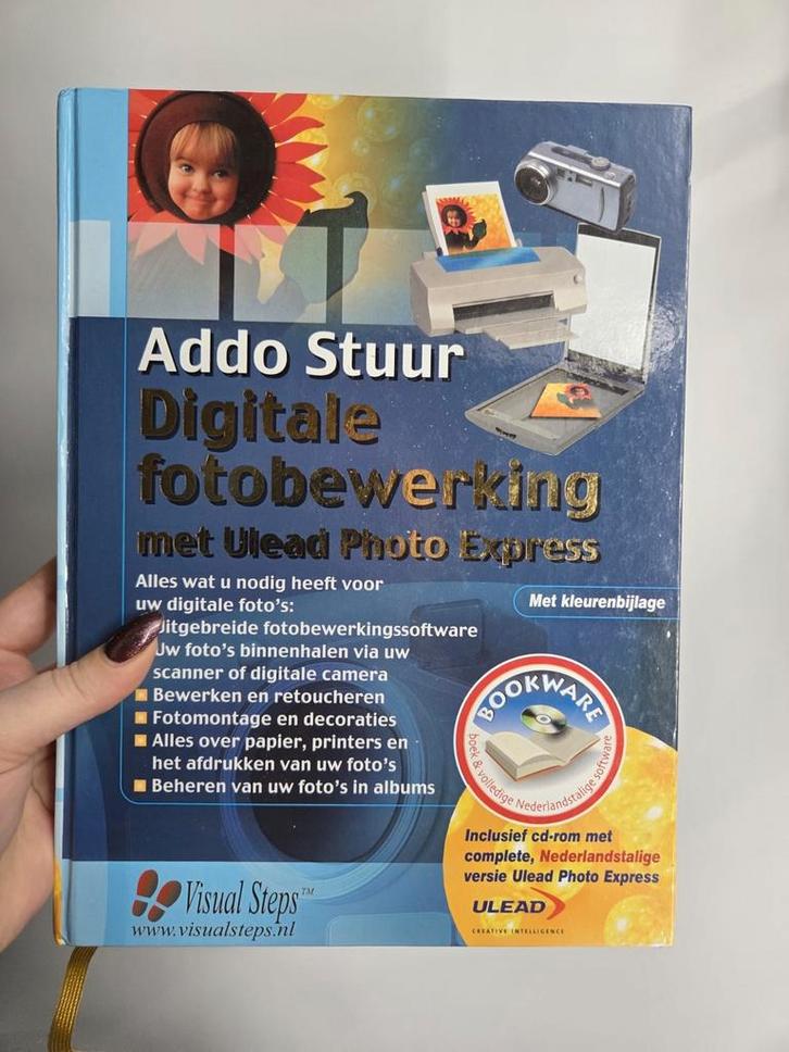Digitale fotobewerking - Addo Stuur (incl. CD), Boeken, Informatica en Computer, Zo goed als nieuw, Ophalen of Verzenden