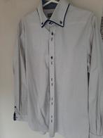 Heren overhemd, Ophalen of Verzenden, Zo goed als nieuw, Blauw, Halswijdte 39/40 (M)